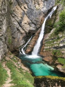 waterfall in Savica,
